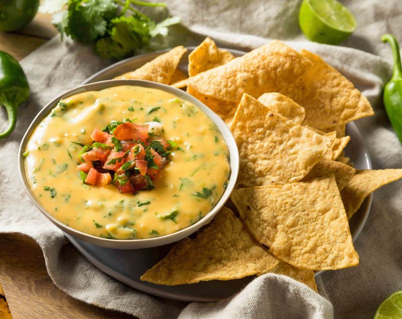 Nachos with Cheese Sauce