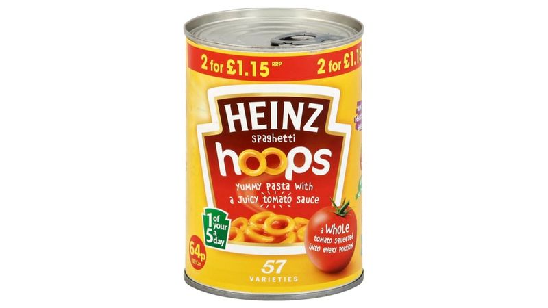 Heinz Spaghetti Hoops In Tomato Sauce