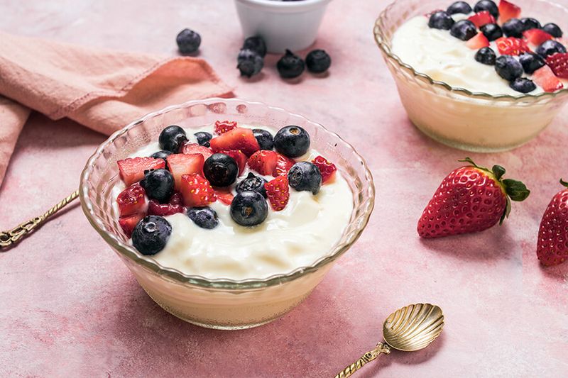 Greek Yogurt With Berries