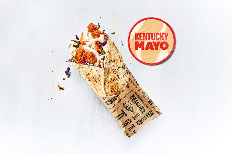 KFC Original Kentucky Mayo Twister Wrap