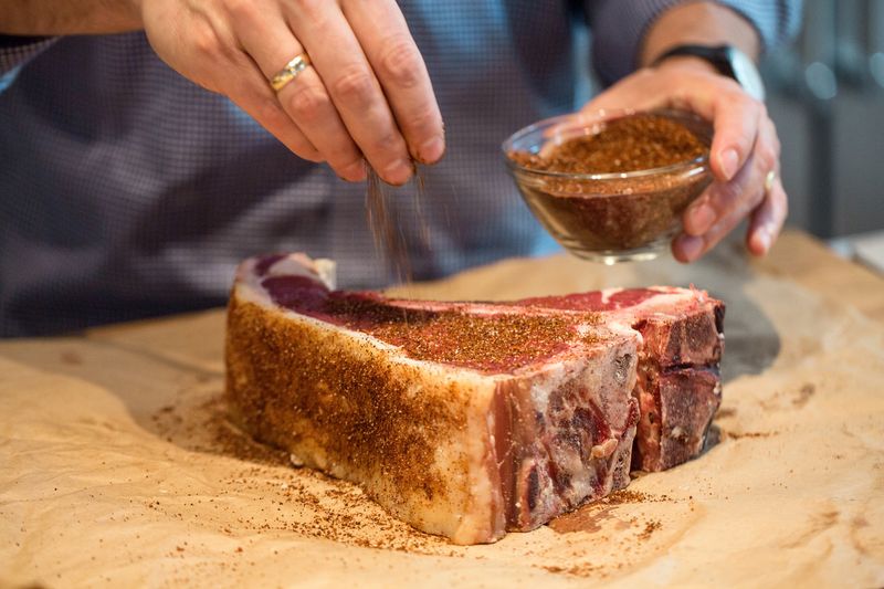 Add Ground Coffee To Dry Rubs