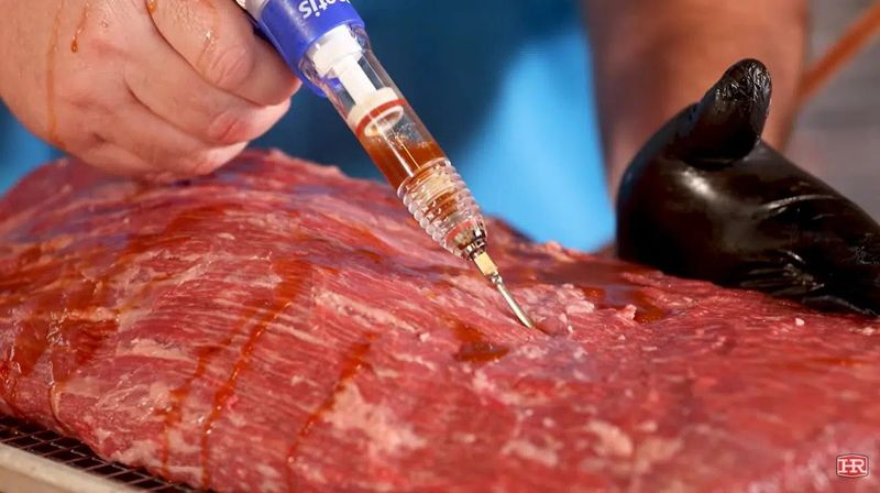 Mix Instant Coffee Into Brisket Injection