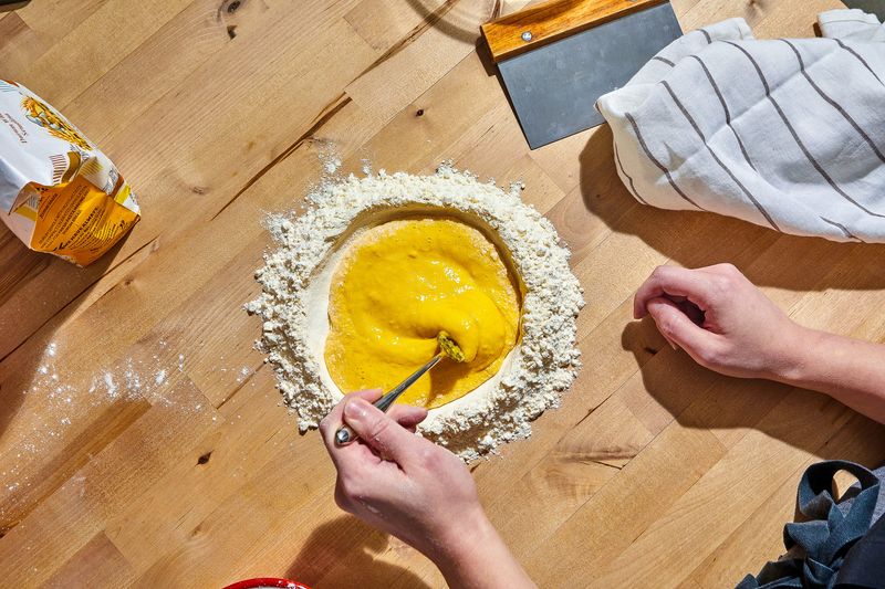 Mix Slowly Until Dough Forms