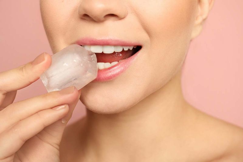 Ice Cubes And Hard Foods