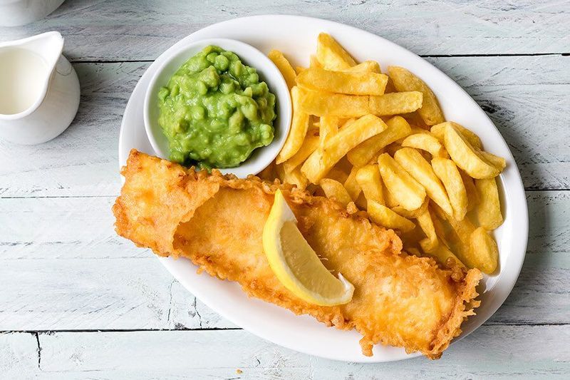 Tony Blair - Fish And Chips