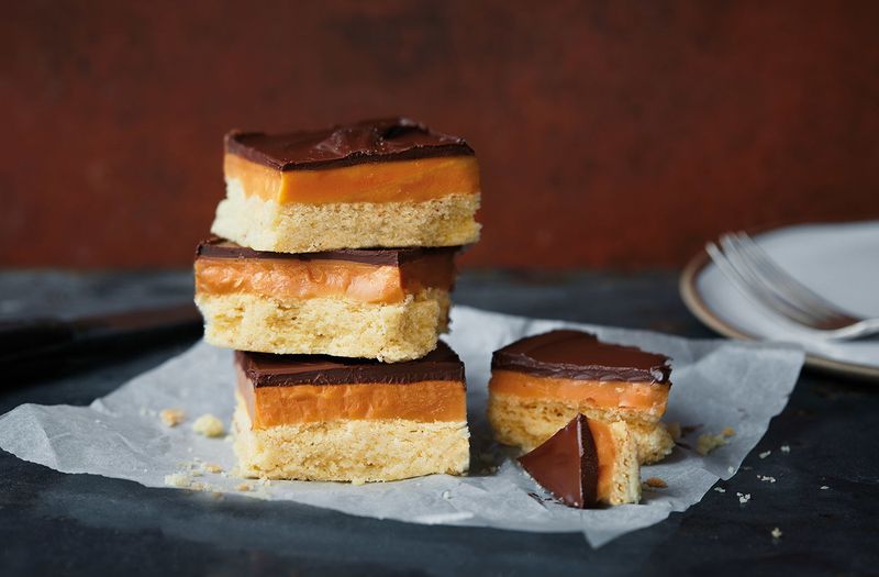 Salted Caramel Millionaire's Shortbread