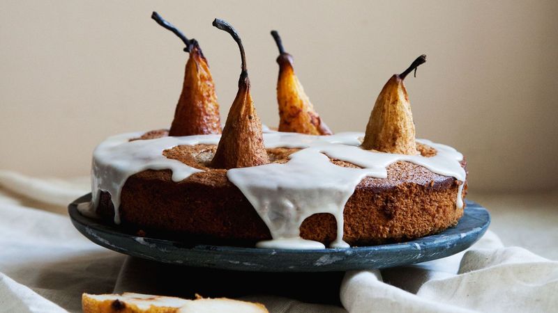 Pear And Ginger Cake