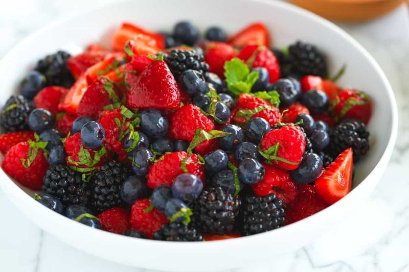 Berries Full Of Antioxidants And Fibre