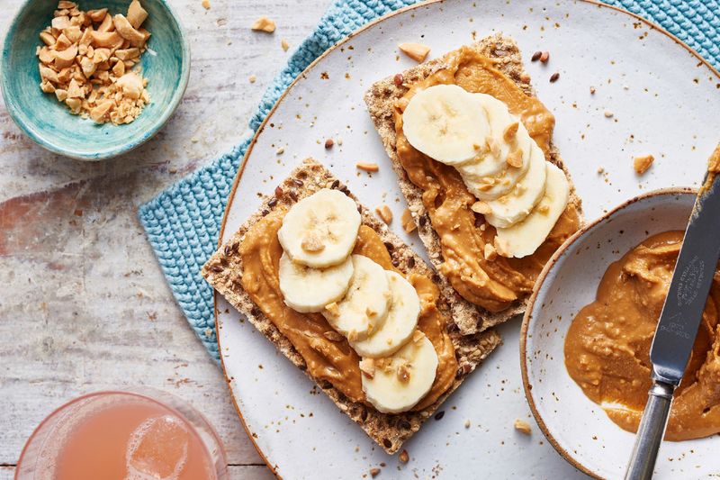 Top Toast With Peanut Butter Instead Of Jam