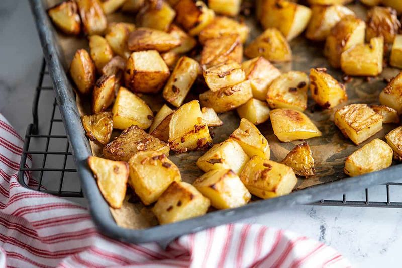 Roasted Potatoes With Onion Soup Seasoning