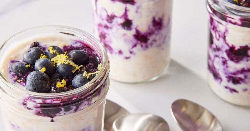Lemon-Blueberry Overnight Oats