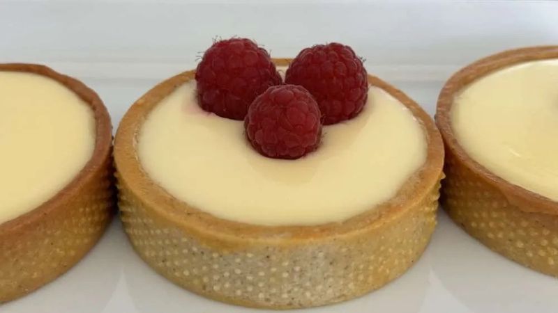 Lemon Posset Tartlets