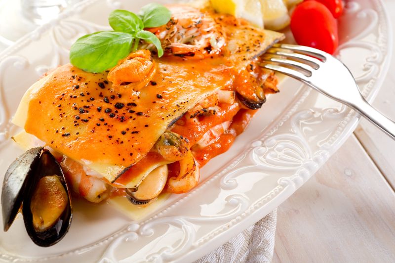 Seafood Lasagne