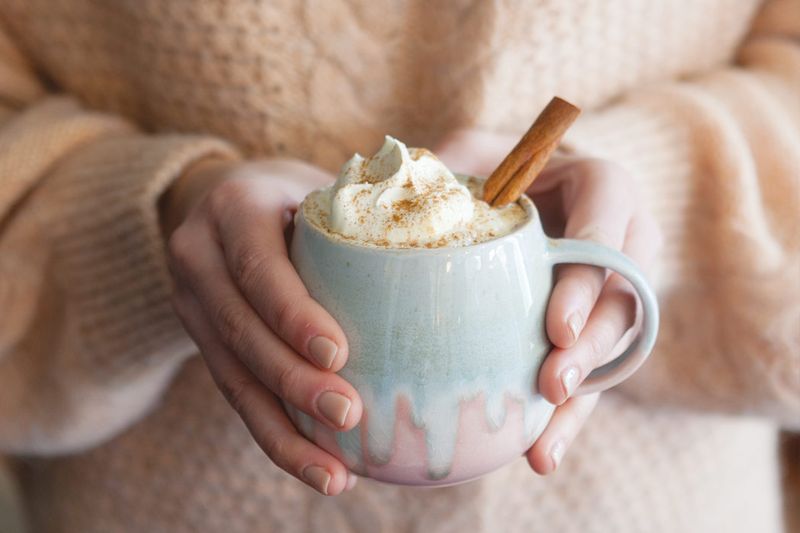 Spiked Cinnamon Hot Chocolate