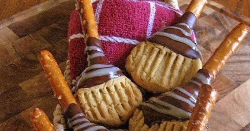 Witch's Broomstick Cookies