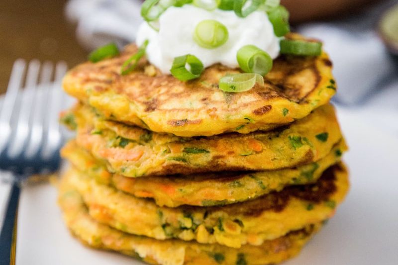 Create Veggie Pancakes