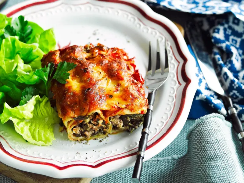 Lamb And Mint Lasagne