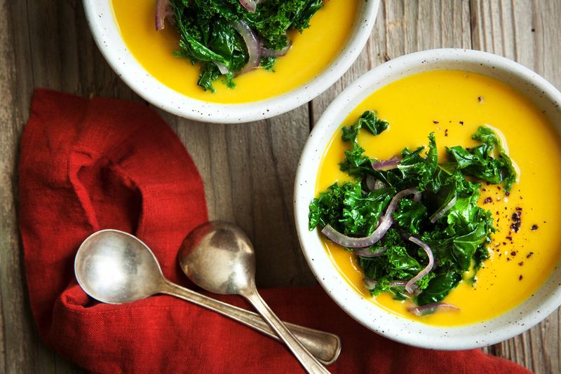 Spiced Pumpkin And Coconut Soup