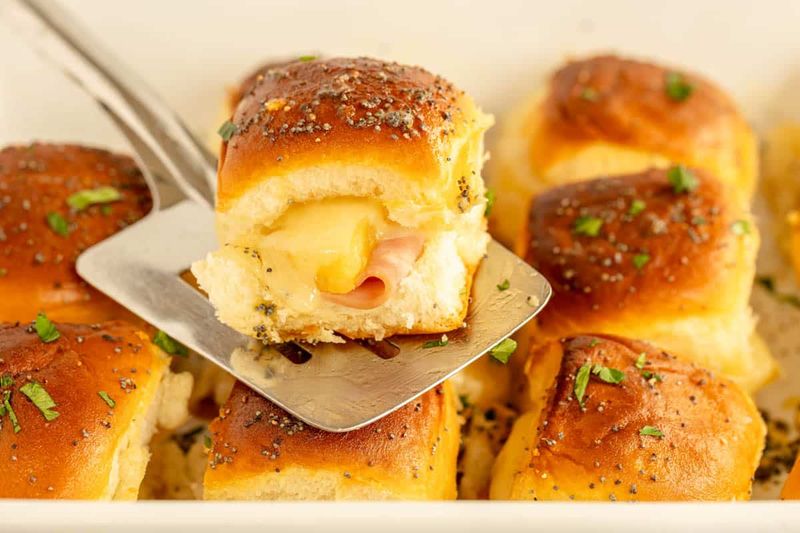 Hawaiian Ham And Cheese Sliders