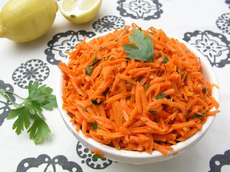 Carrot Salad With Lemon Dressing