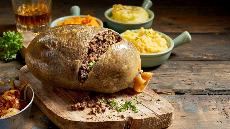 Traditional Haggis With Sheep Lung (United States)