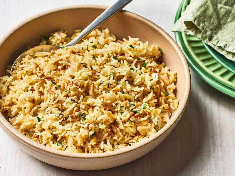 Onion-Flavoured Rice Pilaf