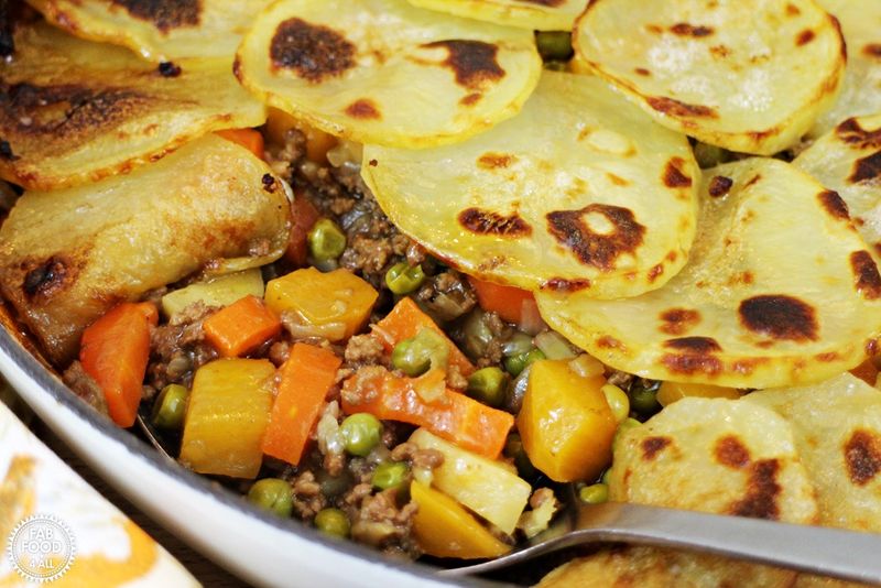 Minced Beef And Potato Casserole