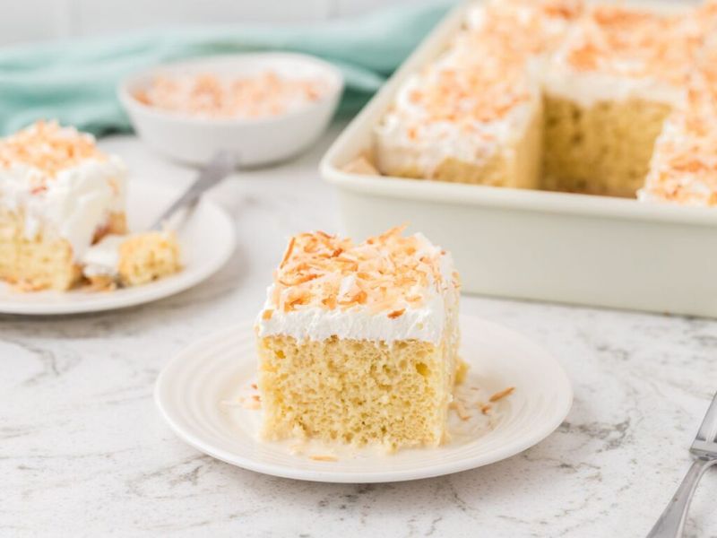 Coconut Tres Leches Cake