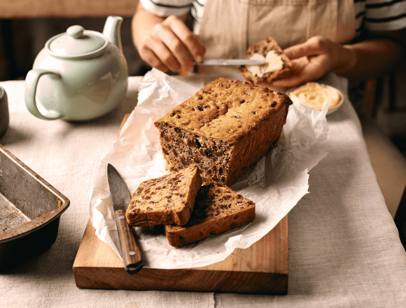Tea Loaf With Dried Fruit