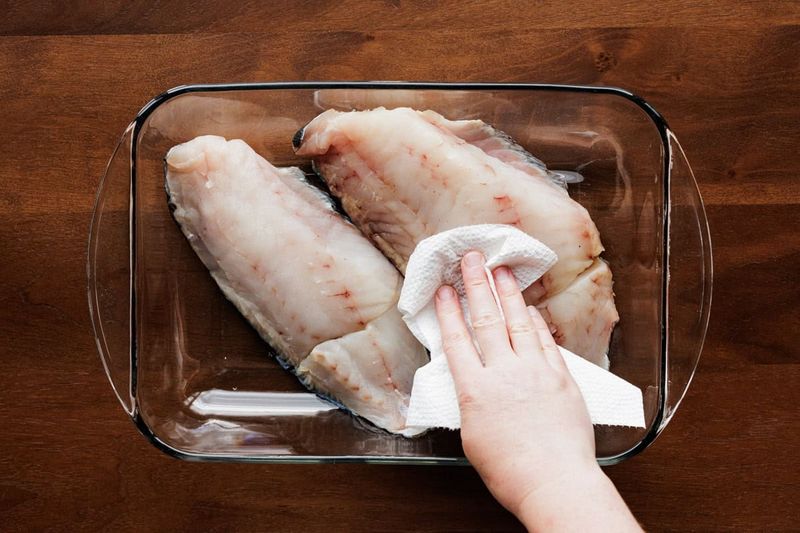 Dry The Fish Thoroughly
