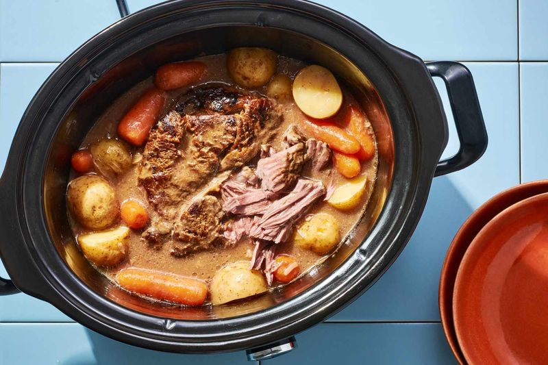 Slow Cooker Pot Roast With Onion Soup Mix