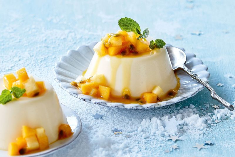 Coconut Panna Cotta