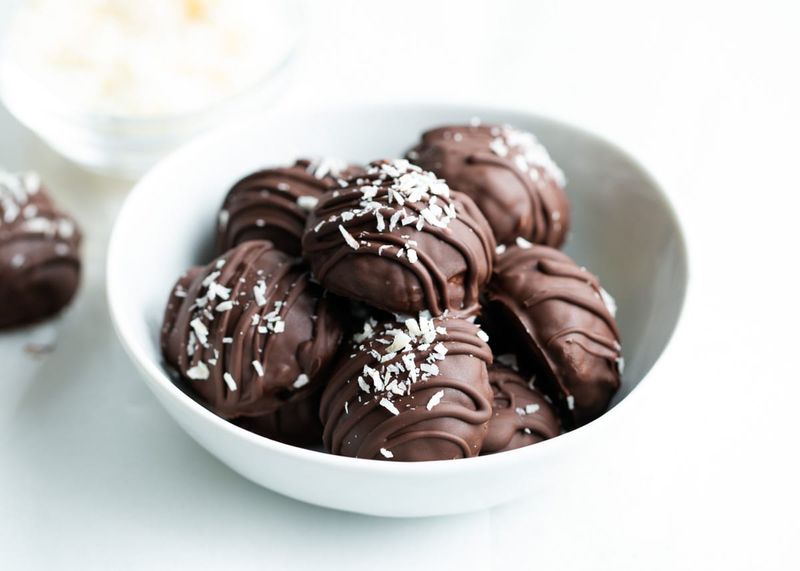 Chocolate Coconut Balls (No-Bake)