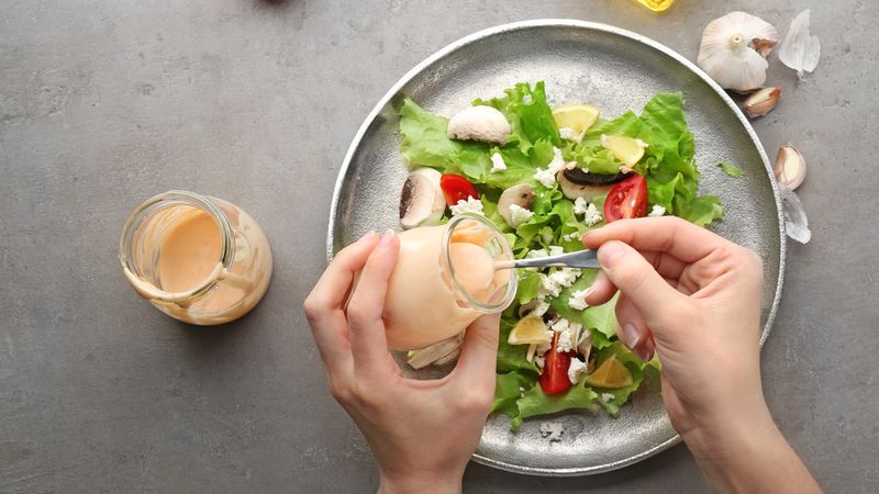 Go Easy On Sauces And Dressings