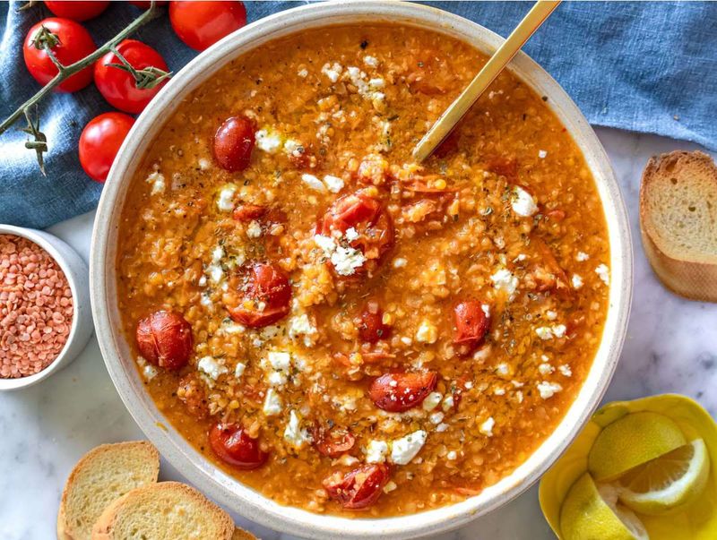 Tomato And Lentil Soup