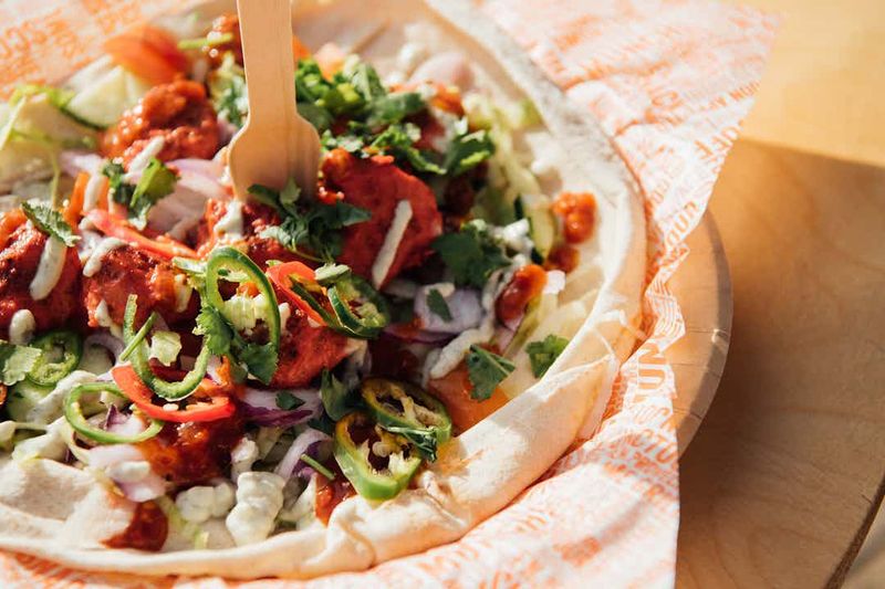 Loaded Doner Kebab With Garlic Sauce