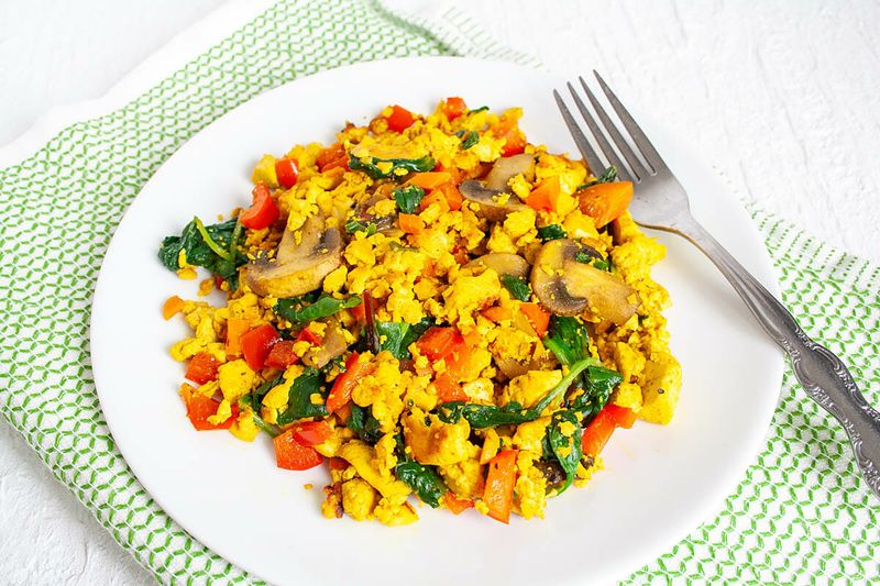 Tofu Scramble With Vegetables