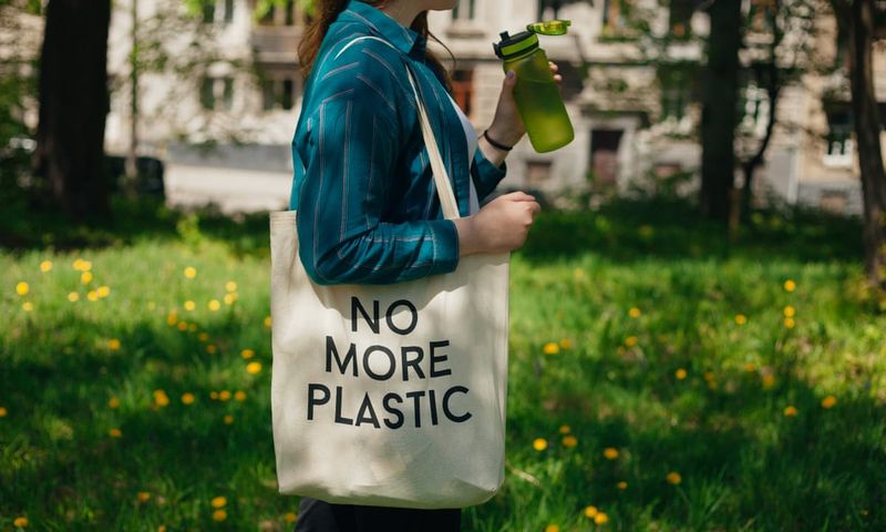 Switch To Reusable Shopping Bags, Bottles, And Containers