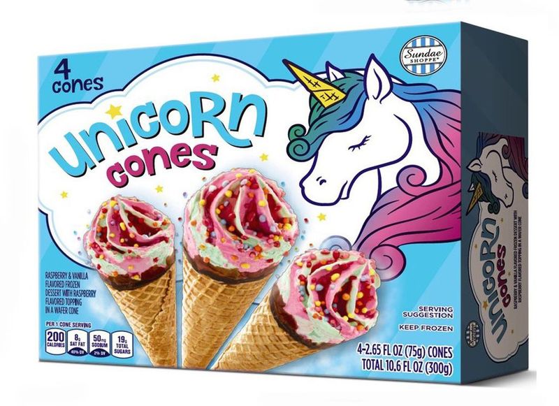 Sundae Shoppe Unicorn Cones