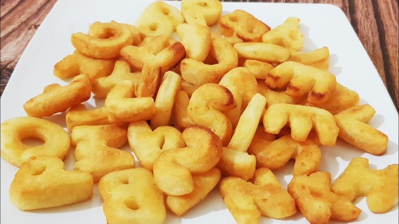 Alphabet Potato Shapes