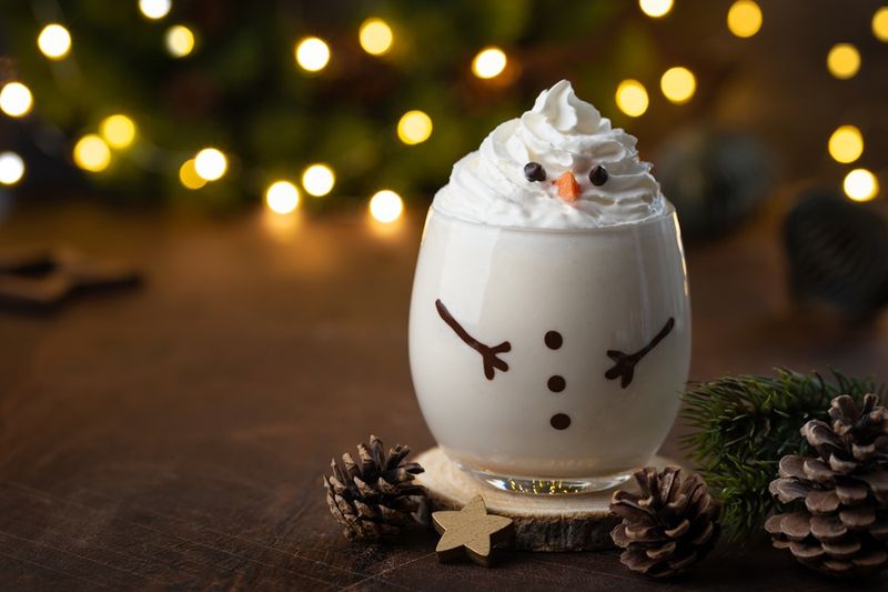 Stovetop Eggnog Hot Chocolate
