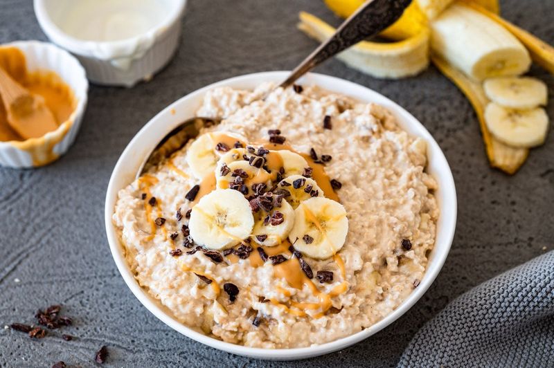 Peanut Butter Banana Overnight Oats