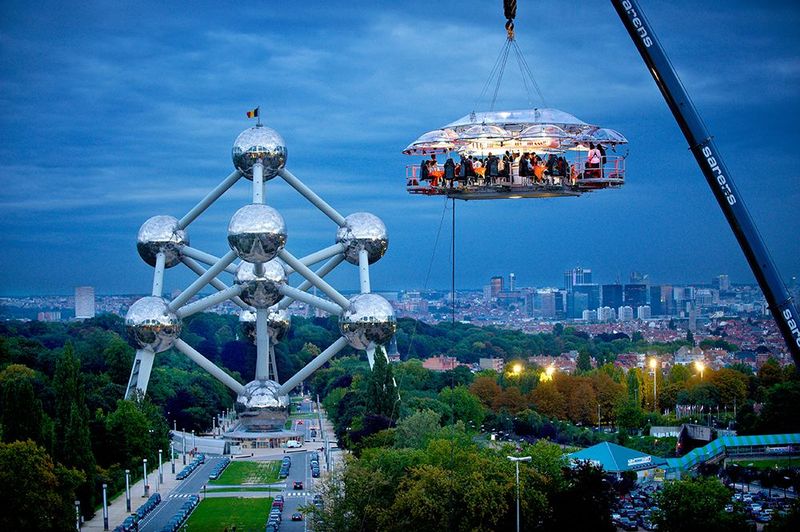 Dinner In The Sky - Brussels, Belgium