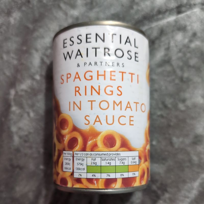 Essential Waitrose Spaghetti Rings