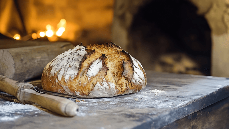 White Bread From Wheat