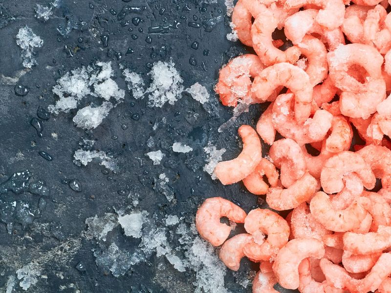 Farm-Raised Shrimp With Antibiotics