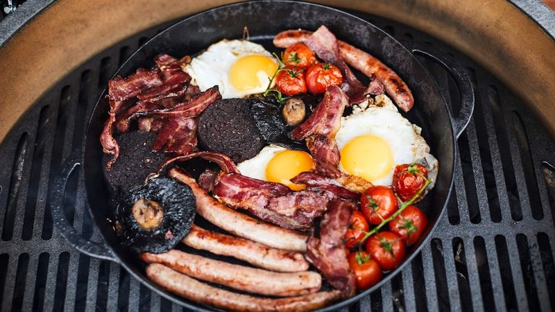 Processed Meats Like Bacon And Sausages