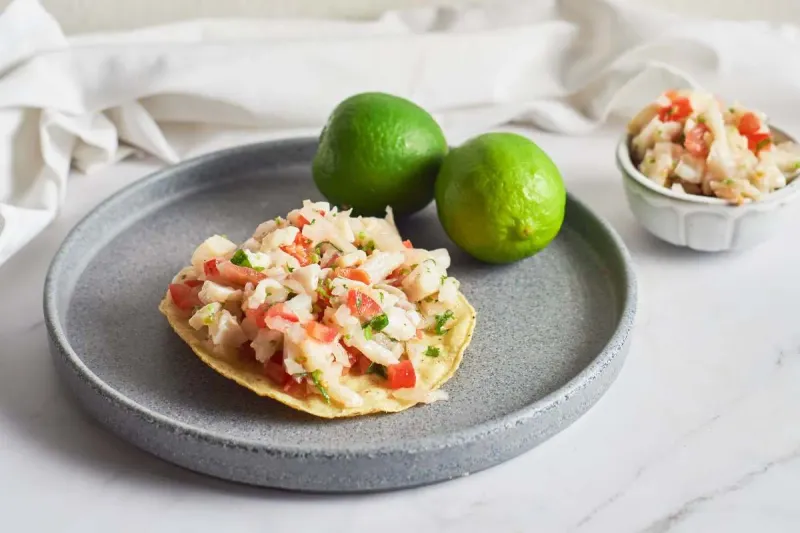 Peruvian Ceviche With Fresh Lime