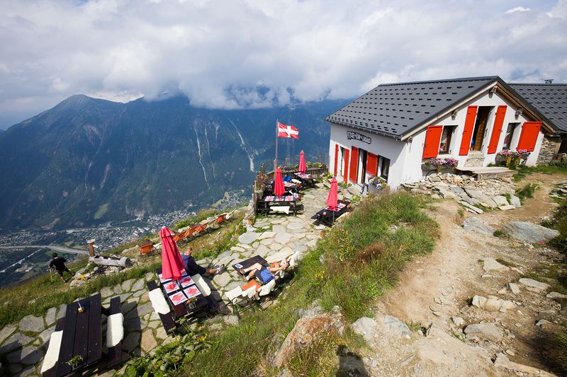 Refuge Du Plan De l'Aiguille, French Alps
