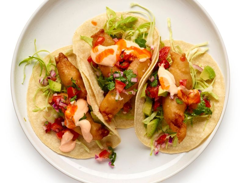 Classic Fish Tacos With Fresh Salsa